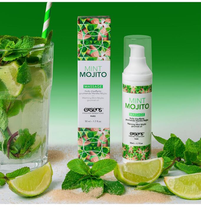 Exsens Mint Mojito nuddolía með hita - 50ml