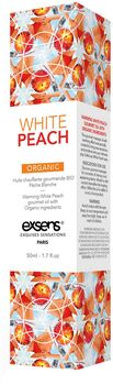 Exsens White Peach nuddolía með hita - 50ml 
