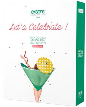 Exsens Let's Celebrate gjafasett - 3x30ml 