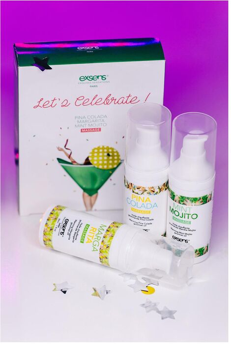 Exsens Let's Celebrate gjafasett - 3x30ml