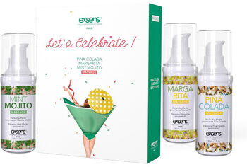 Exsens Let's Celebrate gjafasett - 3x30ml 