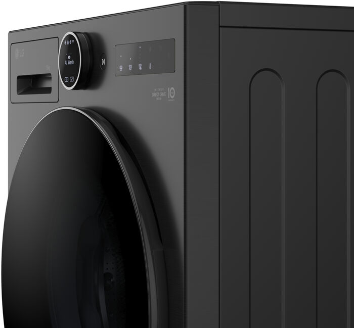 LG þvottavél F4X7513TBB - Svört