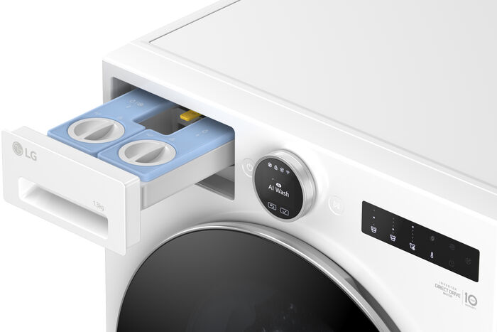 LG þvottavél F4X7513TWS - Hvít