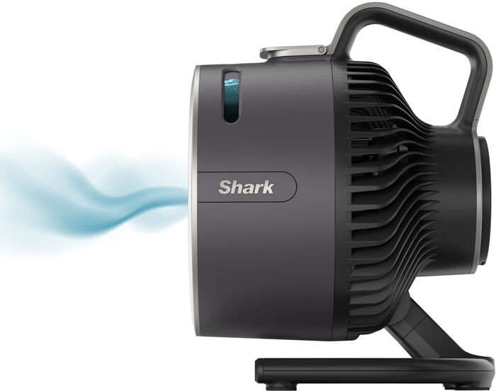 Shark FlexBreeze HydraGo borðvifta - Svört