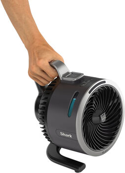 Shark FlexBreeze HydraGo borðvifta - Svört