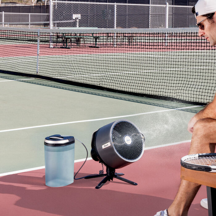 Shark FlexBreeze Pro Mist standvifta - Svört