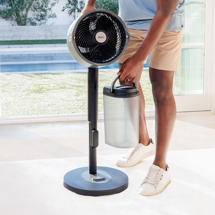 Shark FlexBreeze Pro Mist standvifta - Svört