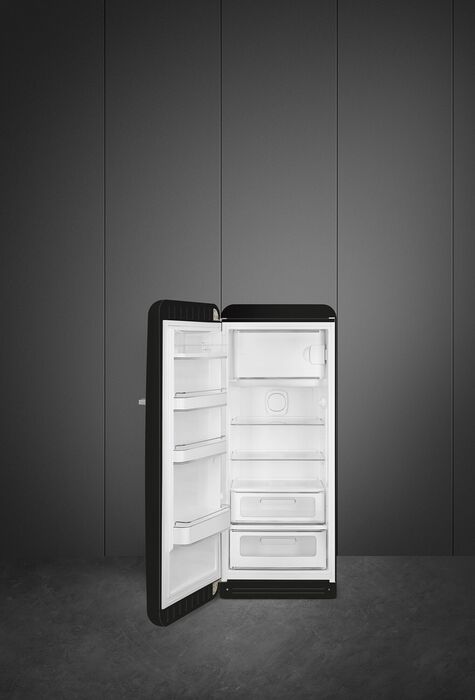 Smeg kæli-og frystiskápur FAB28LBL5 - Svartur