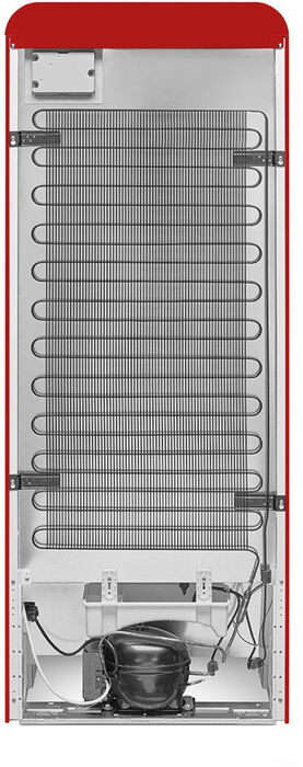 Smeg kæli- og frystiskápur FAB28RRD5 - Rauður