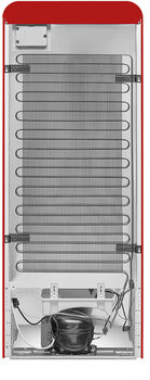 Smeg kæli- og frystiskápur FAB28RRD5 - Rauður