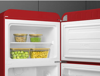 Smeg kæli- og frystiskápur FAB30RRD5 - Rauður