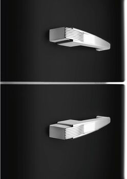 Smeg kæli- og frystiskápur FAB32RBL5 - Svartur