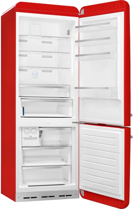 Smeg kæli- og frystiskápur FAB38RRD5 - Rauður