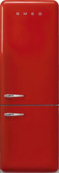 Smeg kæli- og frystiskápur FAB38RRD5 - Rauður