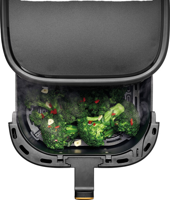 F&B Digital loftsteikingarpottur 6 L - Svartur
