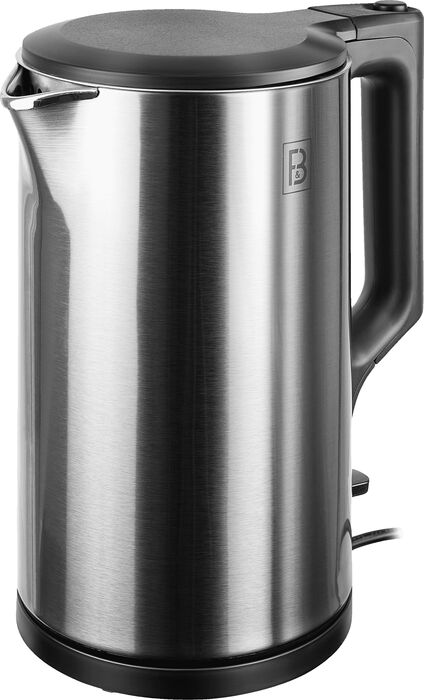 F&B hraðsuðuketill 1,7L - Króm