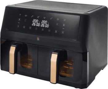 F&B tvöfaldur loftsteikingarpottur - 11 L Air Fryer