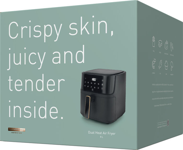 F&B loftsteikingarpottur 8 L Air Fryer