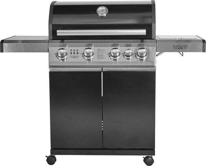 FCC BBQ Mansion gasgrill - Svart