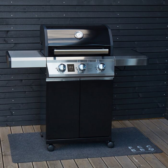 FCC BBQ Mansion gasgrill - Svart
