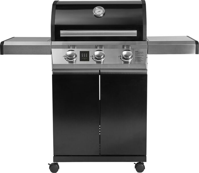 FCC BBQ Mansion gasgrill - Svart