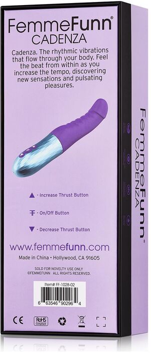 FemmeFunn Cadenza titrari - Fjólublár 