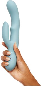 FemmeFunn Balai tvöfaldur titrari - Ljósblár 