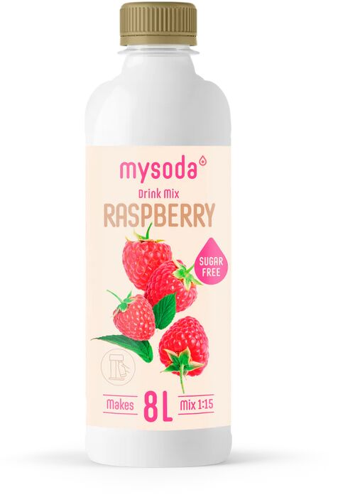Mysoda bragð 500 mL - Hindberja sykurlaust