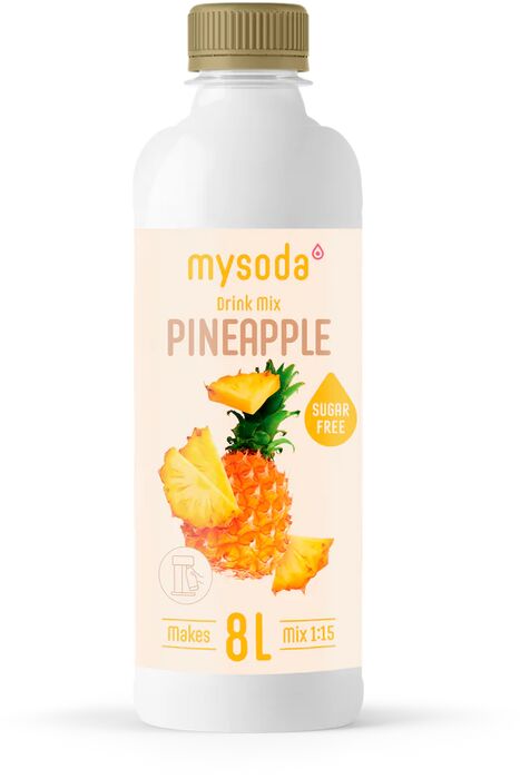 Mysoda bragð 500 mL - Ananas sykurlaust