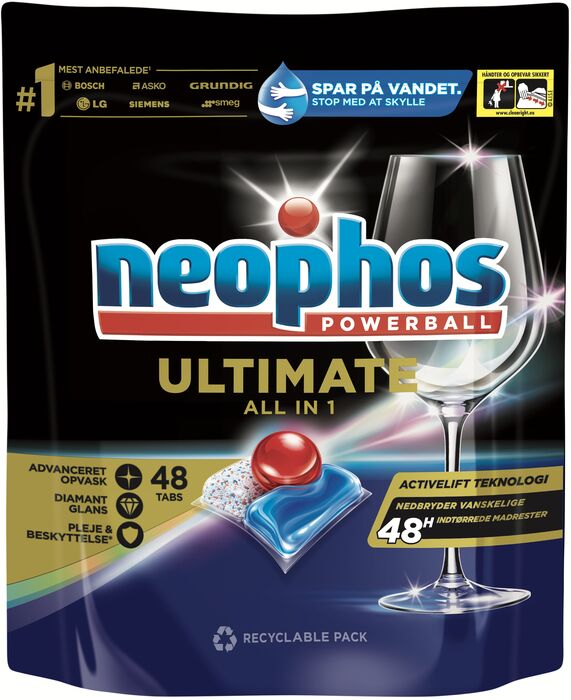 Neophos Ultimate uppþvottatöflur - 48 stk
