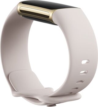 Fitbit Charge 5 heilsuúr - Gyllt / Hvítt
