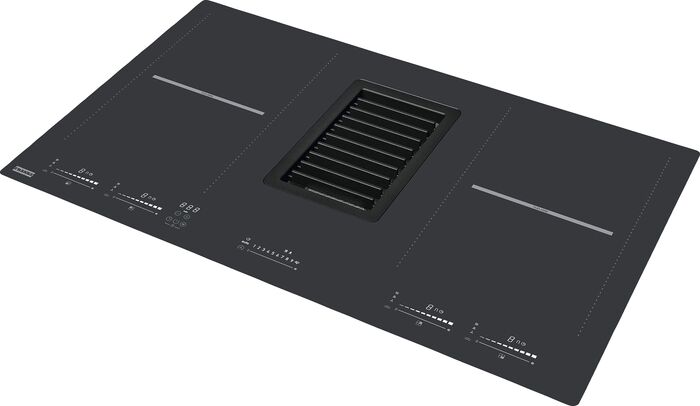 Franke Mythos spanhelluborð með gufugleypi