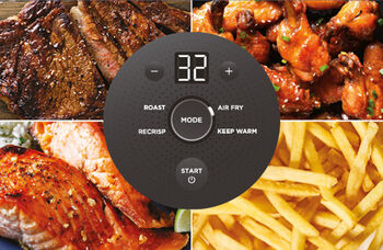 Ninja Crispi loftsteikingarpottur - Blár