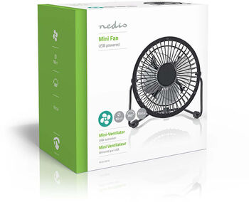 Nedis mini borðvifta - Svört