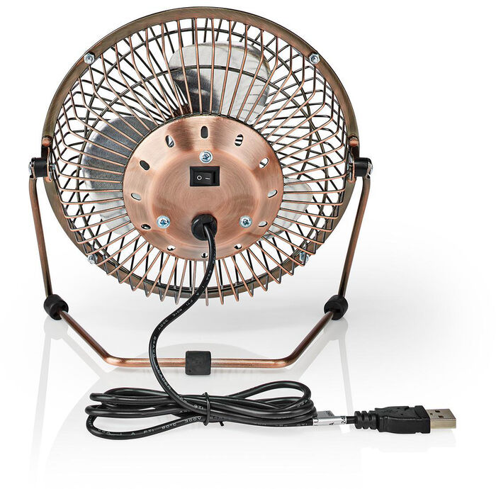 Nedis borðvifta 15 cm - Kopar