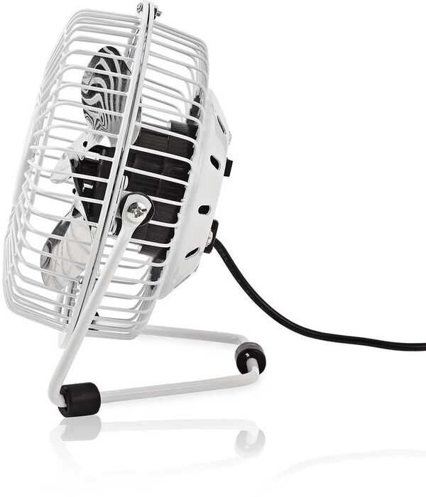 Nedis mini borðvifta - Hvít