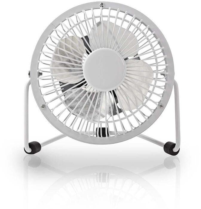 Nedis mini borðvifta - Hvít