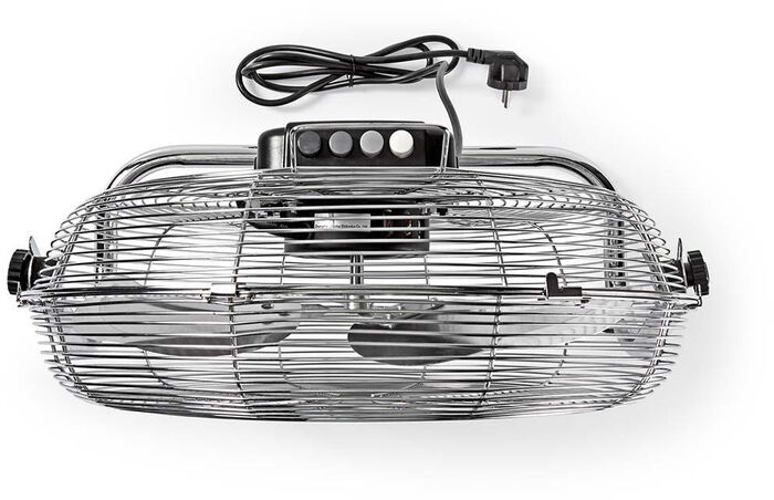 Nedis gólfvifta 40 cm - Króm