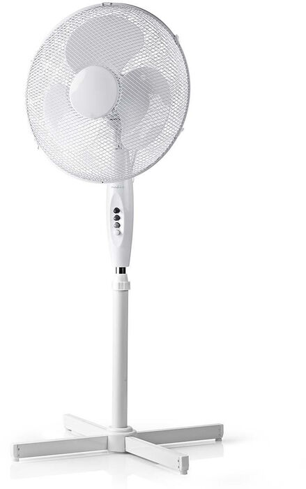 Nedis gólfvifta 40 cm - Hvít