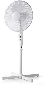 Nedis gólfvifta 40 cm - Hvít