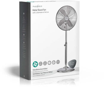 Nedis gólfvifta 40 cm - Króm