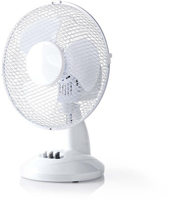 Nedis borðvifta 23 cm - Hvít