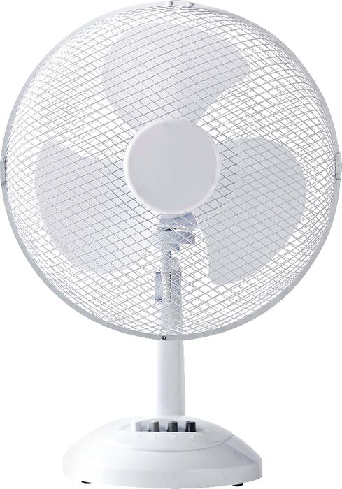 Nedis borðvifta 30cm - Hvít