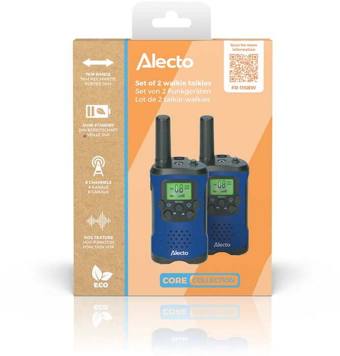 Alecto talstöðvar 7 km drægni - Bláar