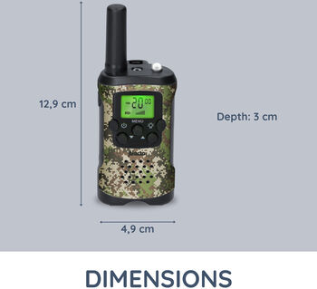 Alecto talstöðvar 7 km drægni - Felulitaðar