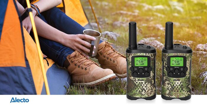 Alecto talstöðvar 7 km drægni - Felulitaðar