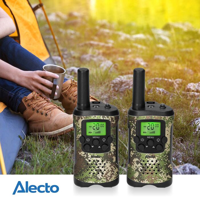 Alecto talstöðvar 7 km drægni - Felulitaðar