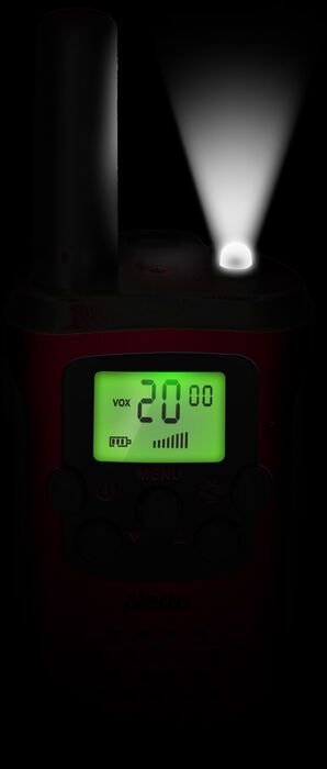 Alecto talstöðvar 7 km drægni - Rauðar