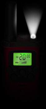 Alecto talstöðvar 7 km drægni - Rauðar