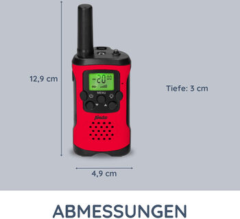 Alecto talstöðvar 7 km drægni - Rauðar